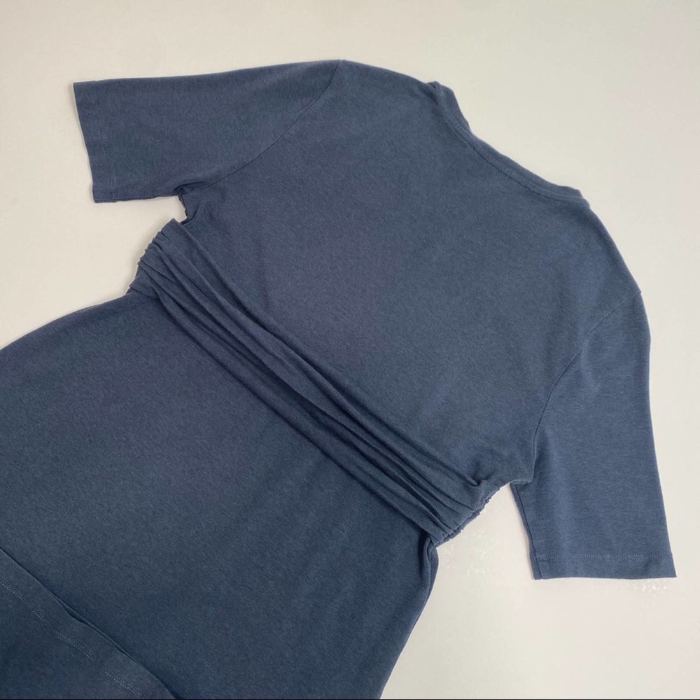 $489 Carven Dress Jersey Wrap Waist Size Large - Picture 9 of 15
